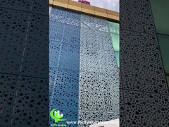 Modèle de perforation des façades métalliques perforées