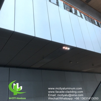 revêtement de façade en aluminium massif pour revêtement de façade