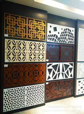 Parement en métal architectural revêtement de feuille d'aluminium massif avec des motifs pour la décoration intérieure extérieure du bâtiment