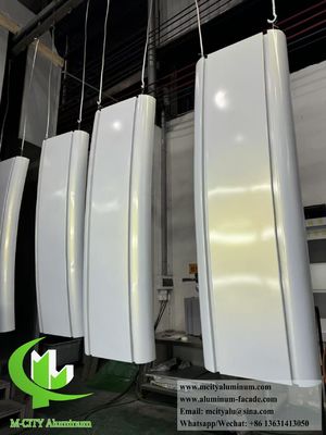 Bon prix Façades métalliques hyperboliques Panneaux à double courbe Aluminium solide en ligne
