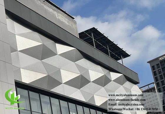 Bon prix Panneaux d'aluminium pour façades architecturales et système de revêtement murale en ligne