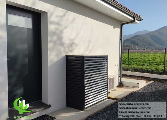 Bon prix Couvercle de climatiseur en aluminium décoratif sur mesure, écran métallique résistant aux intempéries pour les unités extérieures - M-City en ligne