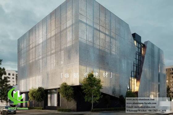 Bon prix Revêtement mural extérieur en aluminium perforé - Système de façade architecturale en ligne