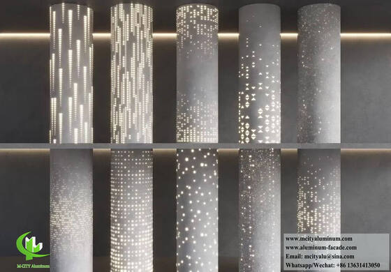 Bon prix Colonnes en aluminium pour les façades et les structures extérieures en ligne