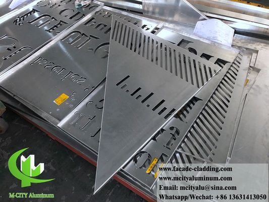 Bon prix Panneau plein en aluminium laqué à poudre en alliage d'aluminium 3003 pour bardage de façade avec couleurs RAL personnalisées en ligne