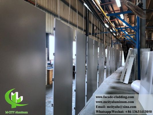 Bon prix Panneau de façade en aluminium perforé thermolaqué avec couleurs RAL personnalisables pour bardage de bâtiment en ligne