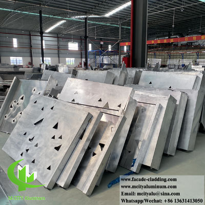 Bon prix Foshan Panneaux de façade en métal à découpe laser à motifs décoratifs creux pour revêtement de murs de bâtiments en ligne