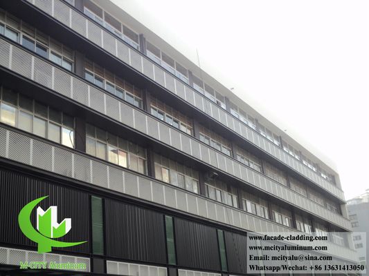 Bon prix Plaque de revêtement d'aluminium perforé à commande numérique décoration de revêtement de mur extérieur en aluminium massif en ligne