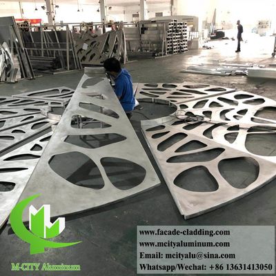 Qualité  Customized Size Powder Coated Perforated Aluminum Ceiling Panel for Interior Exterior Decoration Fabrique