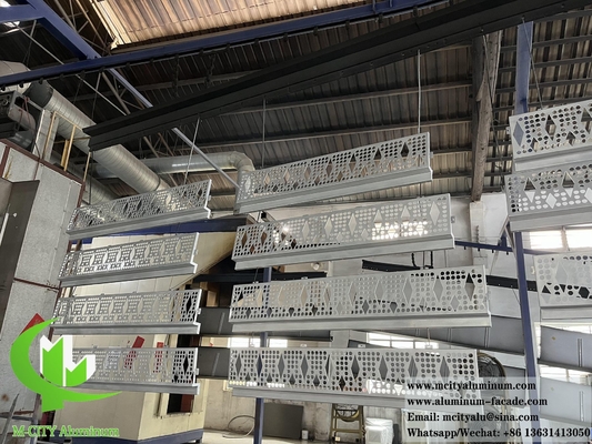 Plaque d'aluminium à découpe CNC pour décoration de revêtements muraux épaisseur 3 mm