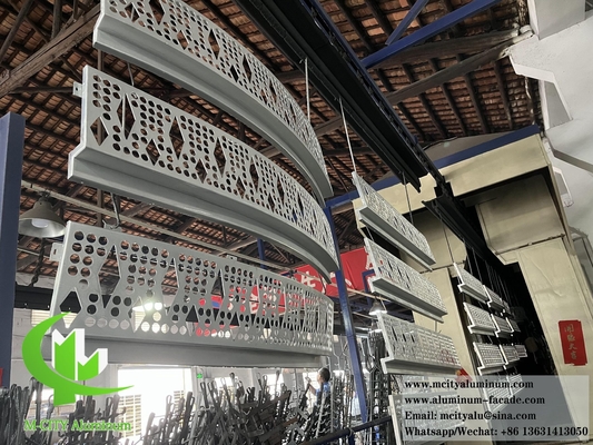 Plaque d'aluminium à découpe CNC pour décoration de revêtements muraux épaisseur 3 mm