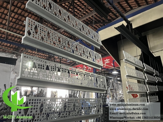 Plaque d'aluminium à découpe CNC pour décoration de revêtements muraux épaisseur 3 mm