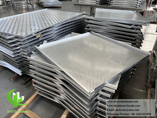 Disque perforant en aluminium pour la décoration de façade
