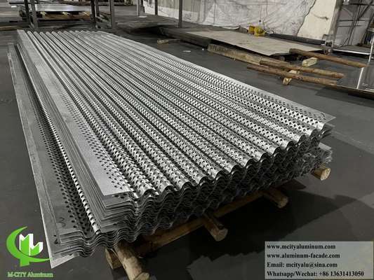 Disque perforant en aluminium pour la décoration de façade