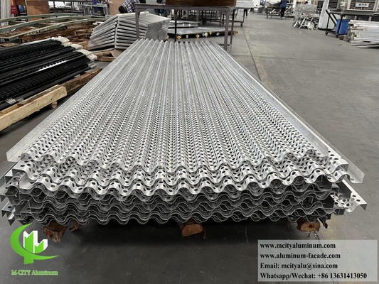 Disque perforant en aluminium pour la décoration de façade