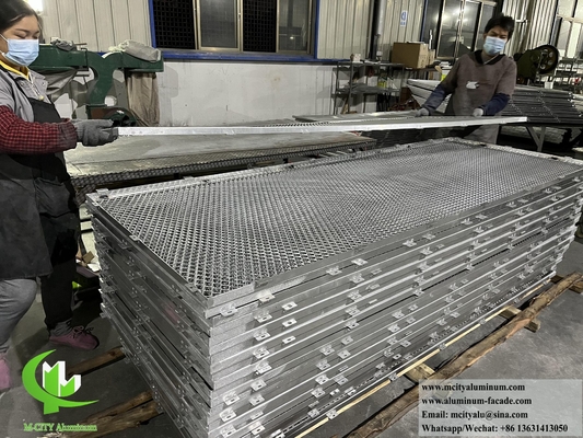 Disque perforant en aluminium pour la décoration de façade