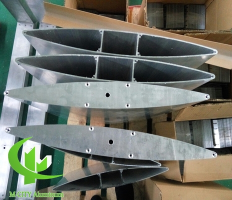 Aéronefs à volets en aluminium extrudé pour bâtiments, volets architecturaux, volets aéronautiques, revêtement en poudre