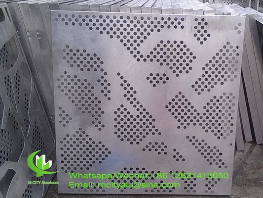 écran de coupe en aluminium avec divers motifs de conception panneau de coupe laser pour fenêtre de façade de balcon