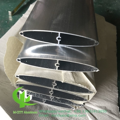Fabricant de boucles en aluminium pour la décoration de bâtiments selon la conception de l'architecte