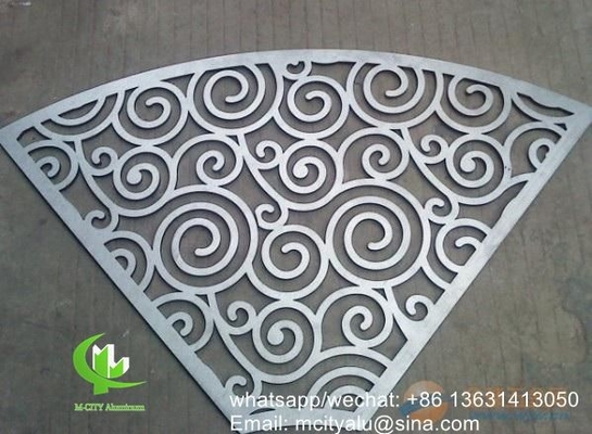 3003 Panneau de revêtement en aluminium métallique pour mur rideau de façade avec panneau en aluminium d'épaisseur de 3 mm