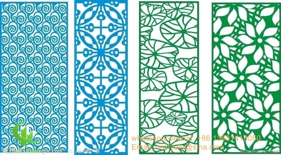 Panneau murale décoratif en aluminium pour écran avec feuille de métal de 2 mm avec peinture pvdf