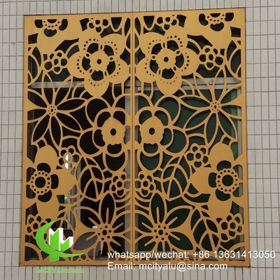 Panneau de revêtement en aluminium, épaisseur de 2,5 mm, pour la décoration des fenêtres