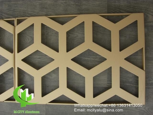 Panneau de revêtement de façade à motif en aluminium métallique pour mur rideau de façade avec panneau en aluminium d'épaisseur de 3 mm