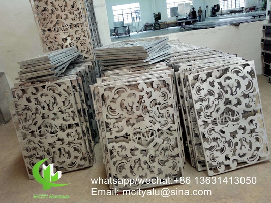 panneau massif en aluminium placage feuille métallique façade revêtement feuille de pliage 2,5 mm d'épaisseur pour la décoration de façade mur rideau