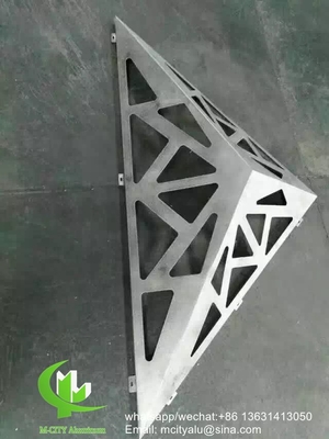 Panneau de revêtement en aluminium pour façade en poudre d'une épaisseur de 3 mm