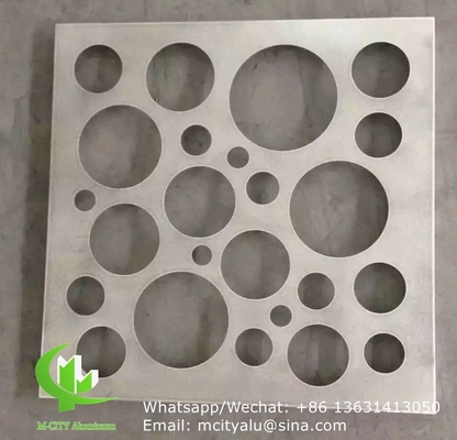 panneau de revêtement en aluminium rond avec finition pvdf pour façade mur rideau panneau solide panneau unique