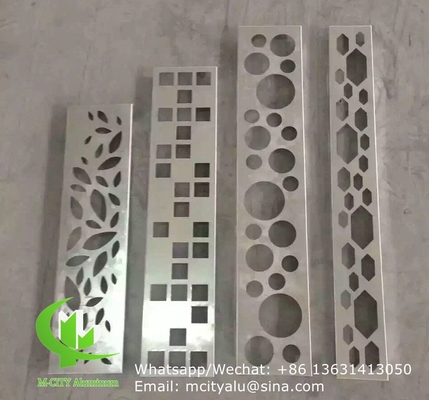 panneau de revêtement en aluminium rond avec finition pvdf pour façade mur rideau panneau solide panneau unique