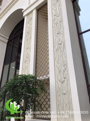 feuille de placage en aluminium revêtement de façade en métal feuille de pliage d'épaisseur 2,5 mm pour la décoration de façade de mur rideau