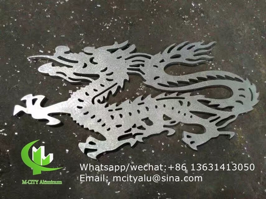 feuille de placage en aluminium revêtement de façade en métal feuille de pliage d'épaisseur de 2,5 mm pour la décoration de façade de mur rideau