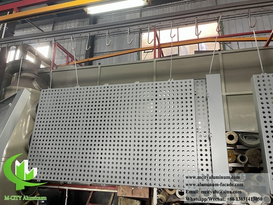 Le revêtement métallique en aluminium 3 mm, taille et couleur