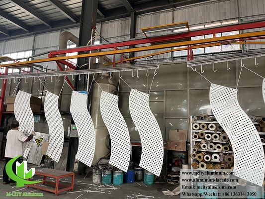 Le revêtement métallique en aluminium 3 mm, taille et couleur