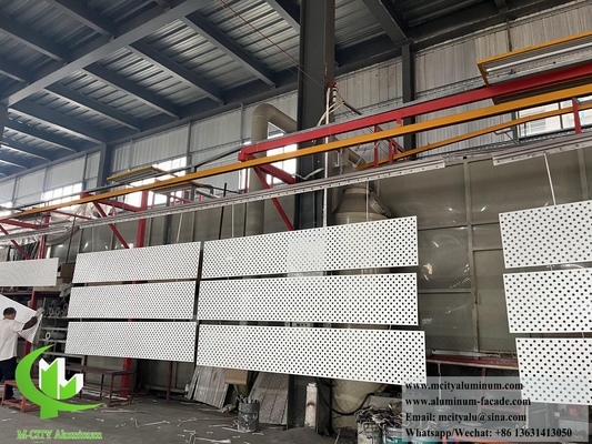 Le revêtement métallique en aluminium 3 mm, taille et couleur