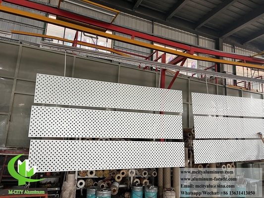 Le revêtement métallique en aluminium 3 mm, taille et couleur