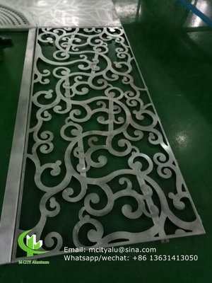revêtement de façade de panneau massif en aluminium métallique en feuille de pliage d'épaisseur de 2,5 mm pour la décoration de façade de mur rideau
