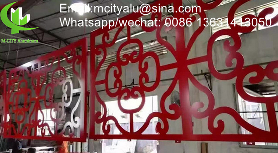 Panneau perforé en aluminium pour revêtement de façade de mur de rideau, panneau mural avec écran perforé de 2 mm d'épaisseur