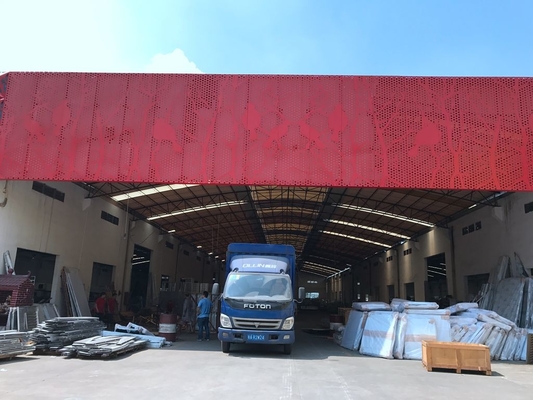 Panneau de revêtement murale de façade en aluminium 3D couverture extérieure du bâtiment pour la façade extérieure du bâtiment