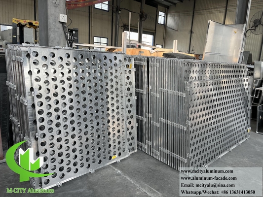 Écran métallique à découpe laser Panneaux de coupe laser en aluminium Écran décoratif