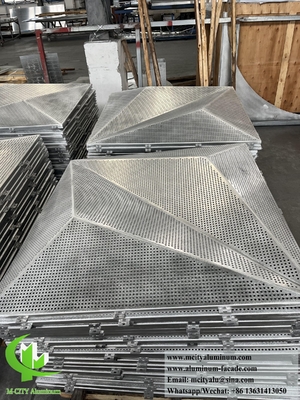 Système de façade PVDF 3D