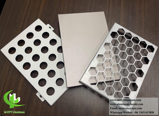 Écran métallique à découpe laser pour la décoration de clôtures d'aluminium 3 mm d'épaisseur avec motif