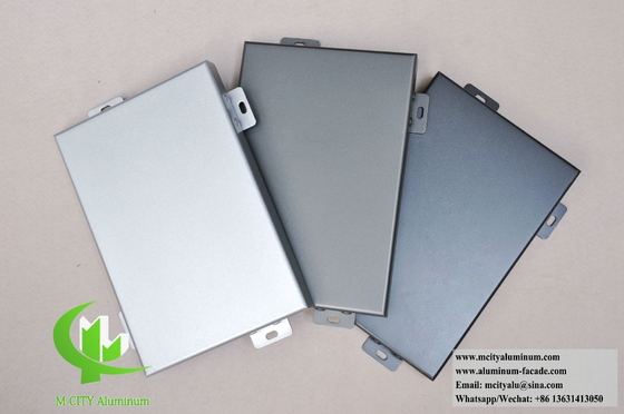 Panneaux métalliques en feuille d'aluminium pour revêtement de colonne