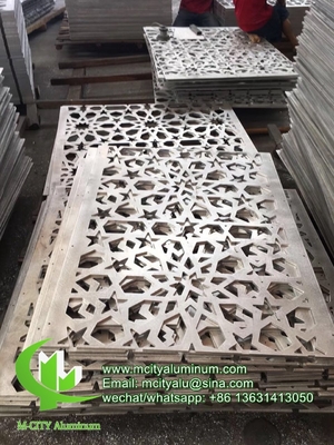 écran de jardin en métal écran de protection de la vie privée en aluminium feuille de revêtement de façade en métal 2,5m décoration de façade murale