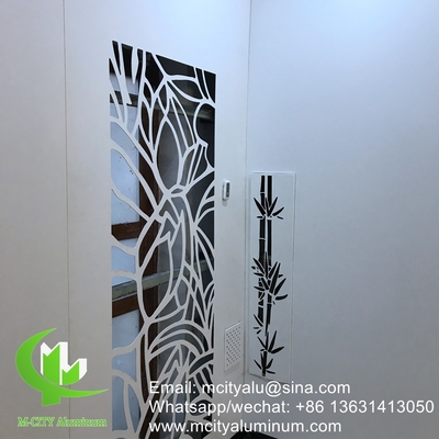 panneau perforé en aluminium Panneau mural de façade en aluminium Panneau revêtement avec support pour bâtiment extérieur