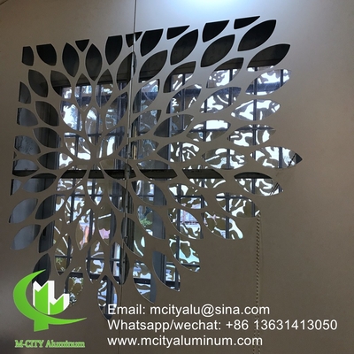feuille métallique de facade en placage en aluminium métallique de style musulman pour décoration de façade de mur de rideau extérieur