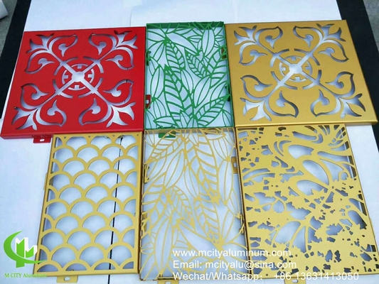 feuille perforée en aluminium pour revêtement de façade, revêtement de mur, revêtement de bâtiment extérieur pour bâtiment ou plafond