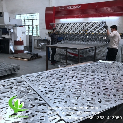 panneau perforant en aluminium façade revêtement mural panneau extérieur de revêtement de bâtiment pour bâtiment ou plafond