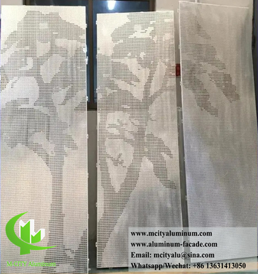 Façade en aluminium perforé personnalisable Facile à installer et à entretenir